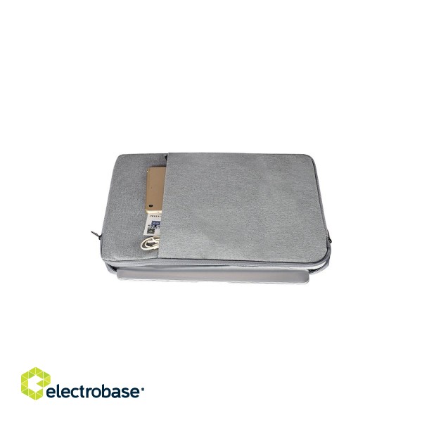 MiniMu Laptop Bag 13.3 gray paveikslėlis 5