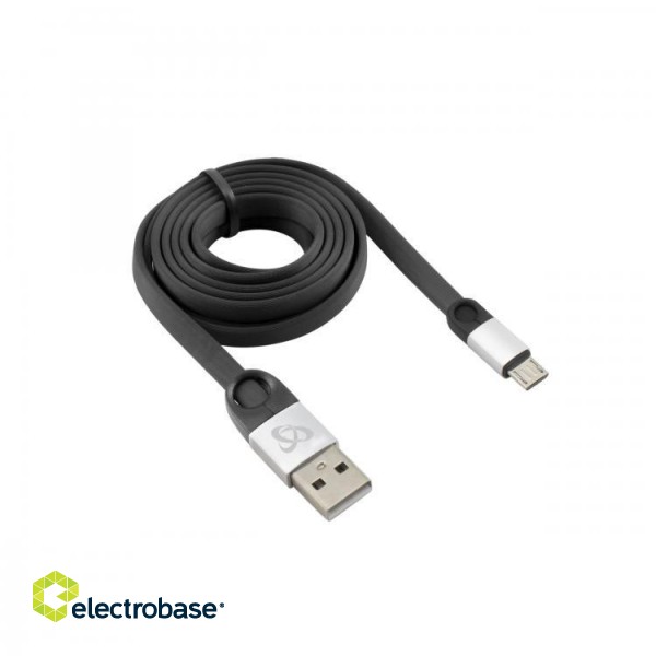 Sbox USB-&gt;Micro USB M/M 1.5m USB-MICRO-2,4A фото 1