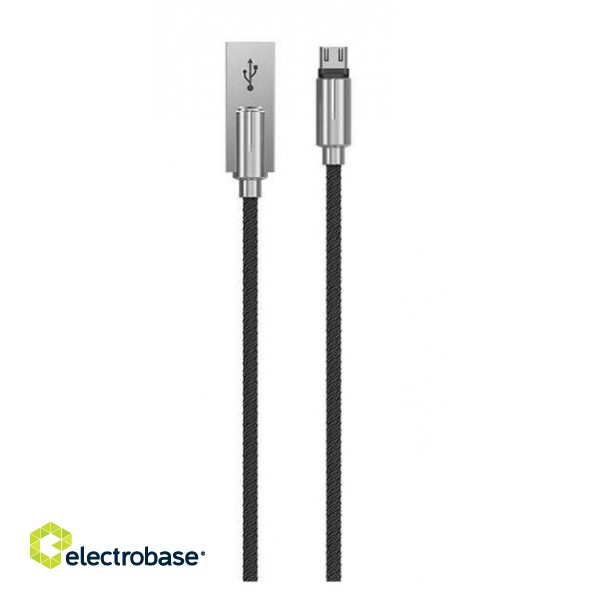 Devia Storm Series Zinc Alloy Android cable (5V 2.1A,1M) black