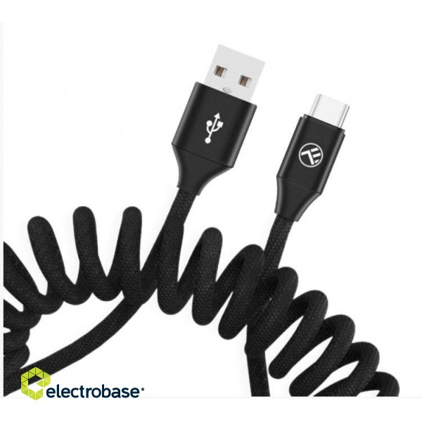 Tellur Data cable Extendable USB to Type-C 3A 1.8m black paveikslėlis 3