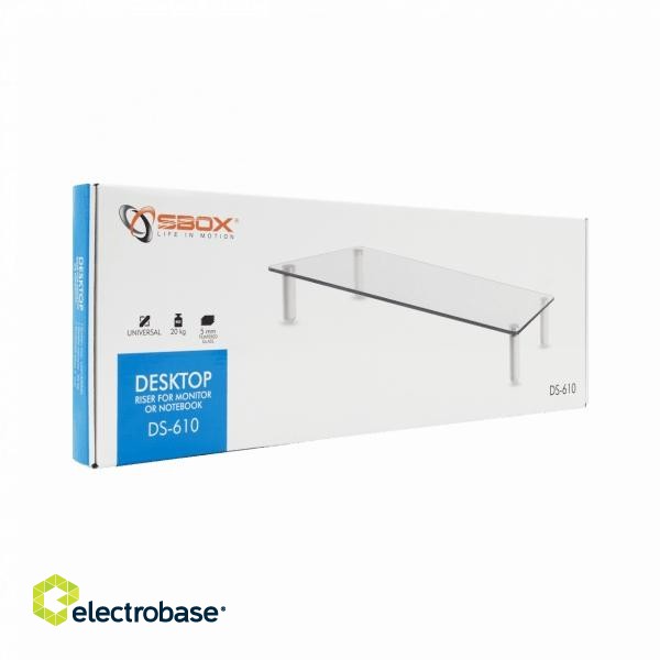 Sbox Desktop Riser for Monitor or Notebook DS-610 image 4