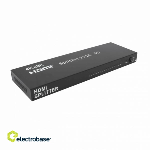 Sbox HDMI Splitter 1x16 HDMI-1.4 HDMI-16 paveikslėlis 1