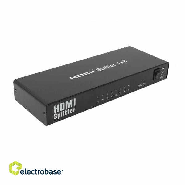 Sbox HDMI Splitter 1x8 HDMI-1.4 HDMI-8 image 1