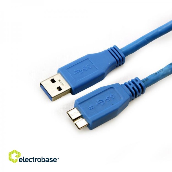 Sbox USB 3.0 A. -> Micro USB 3.0 B. M/M 1.5M USB30-MICROUSB paveikslėlis 1