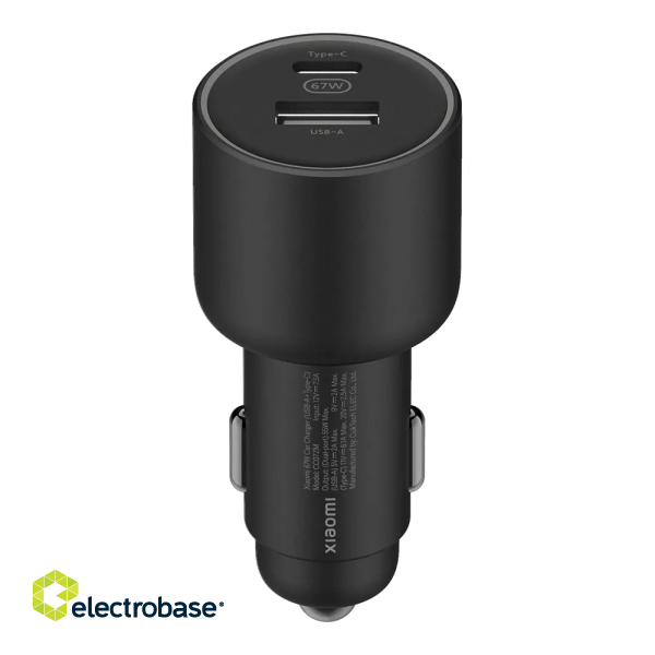 Xiaomi 67W Car Charger (USB-A + Type-C) image 1