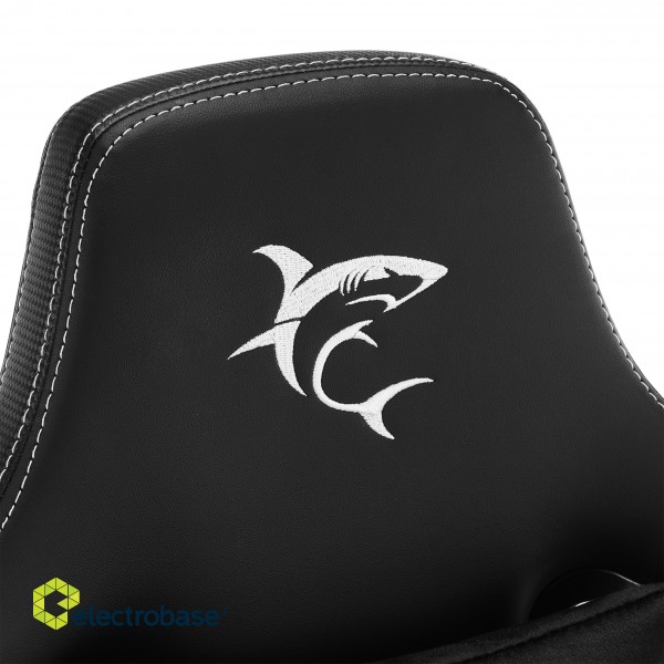 White Shark Phoenix Gaming Chair Black image 5