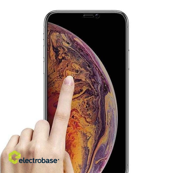 Devia Real Series 3D Full Screen Privacy Tempered Glass iPhone XS Max (6.5) black image 3
