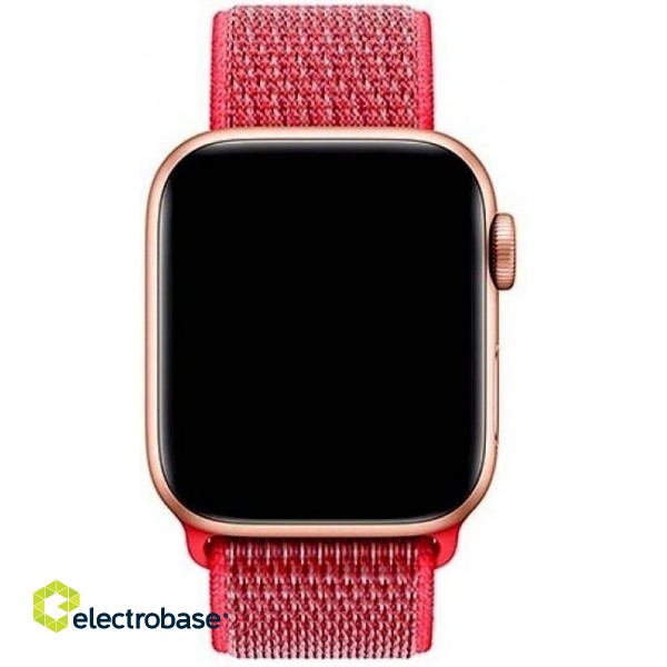 Devia Deluxe Series Sport3 Band (40mm) for Apple Watch red image 2