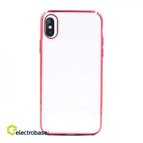 Devia Glitter soft case (TPU) iPhone XS/X(5.8) red