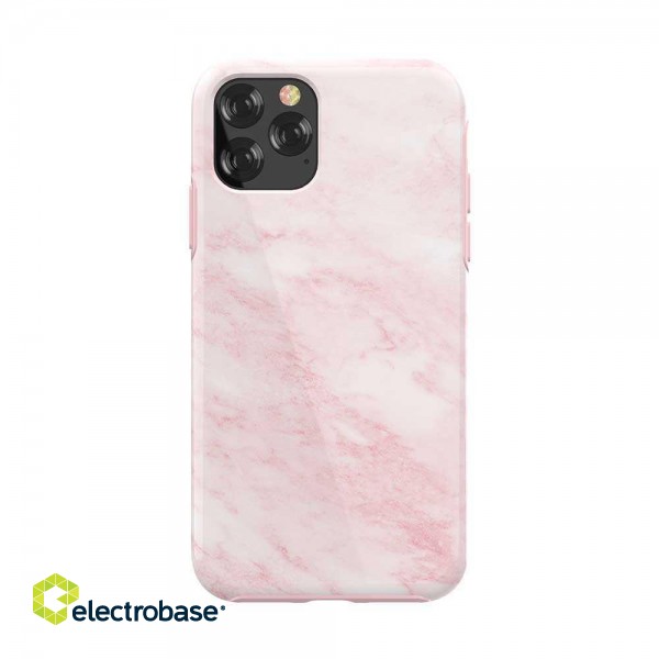 Devia Marble series case iPhone 11 Pro pink image 1