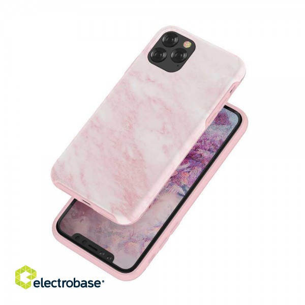 Devia Marble series case iPhone 11 Pro pink image 2