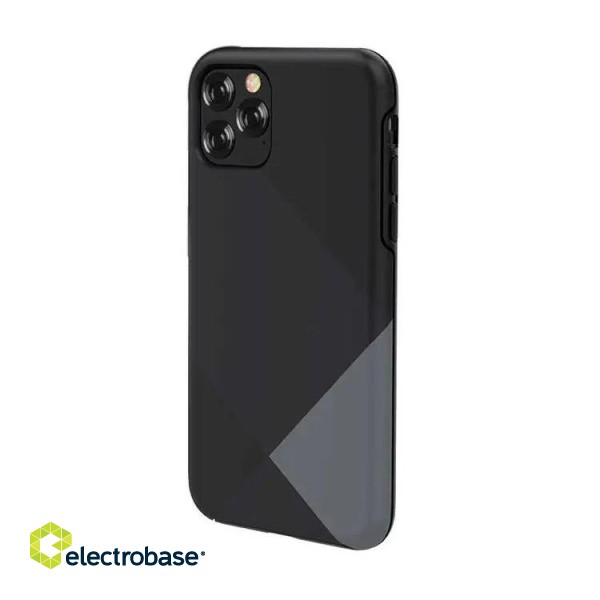 Devia simple style grid case iPhone 11 Pro Max gray image 1