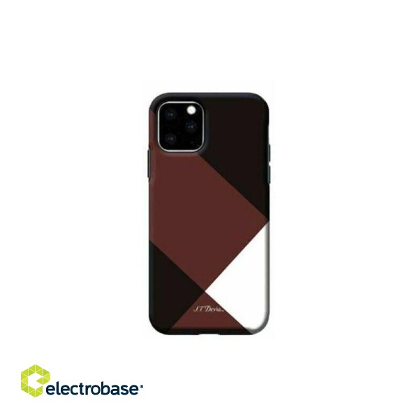 Devia simple style grid case iPhone 11 Pro Max red image 2