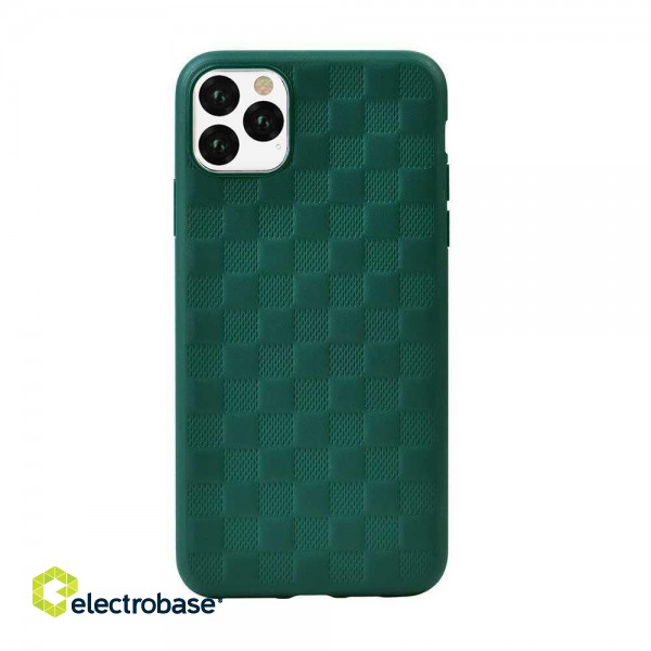 Devia Woven2 Pattern Design Soft Case iPhone 11 Pro Max green image 1