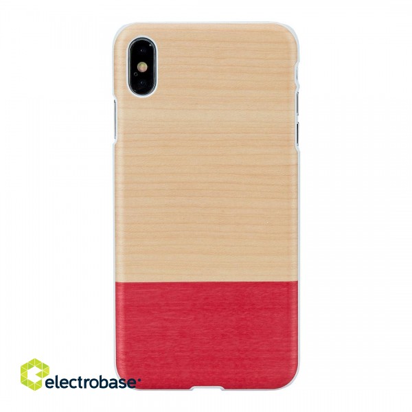 MAN&WOOD SmartPhone case iPhone XS Max miss match white image 1