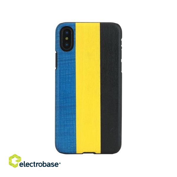 MAN&WOOD SmartPhone case iPhone X/XS dandy blue black image 1