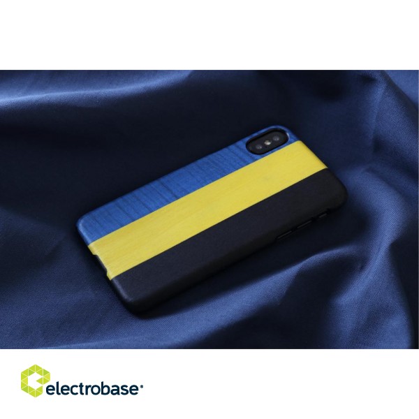 MAN&WOOD SmartPhone case iPhone X/XS dandy blue black image 2