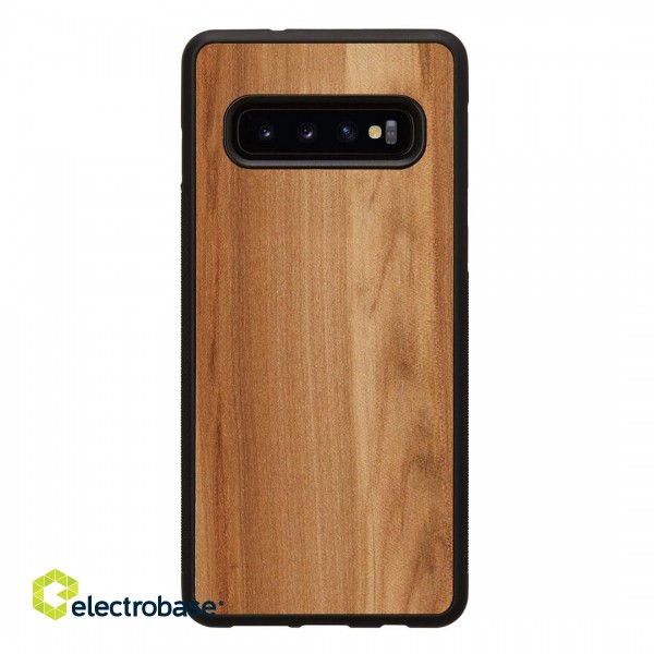 MAN&WOOD SmartPhone case Galaxy S10 cappuccino black image 1