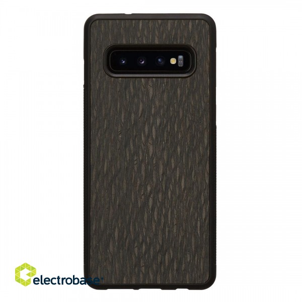 MAN&WOOD SmartPhone case Galaxy S10 carbalho black image 1