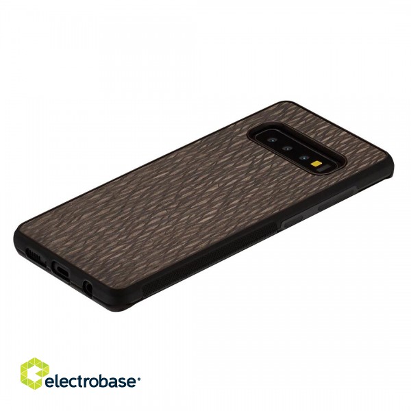 MAN&WOOD SmartPhone case Galaxy S10 carbalho black image 2