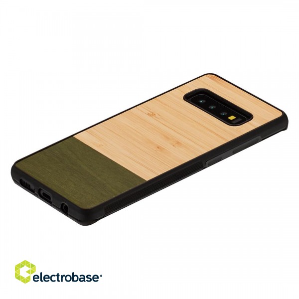MAN&WOOD SmartPhone case Galaxy S10 Plus bamboo forest black image 2