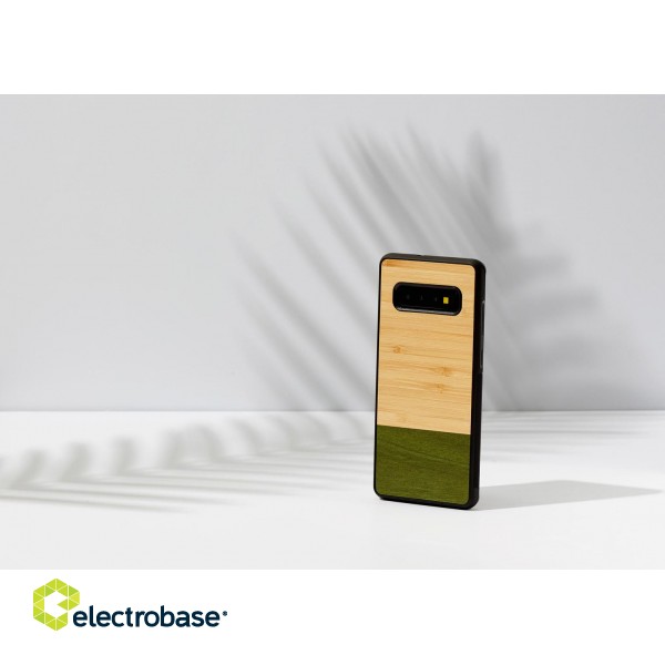 MAN&WOOD SmartPhone case Galaxy S10 Plus bamboo forest black image 3