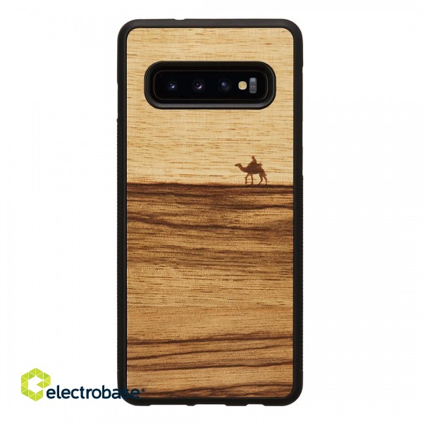 MAN&WOOD SmartPhone case Galaxy S10 terra black image 1