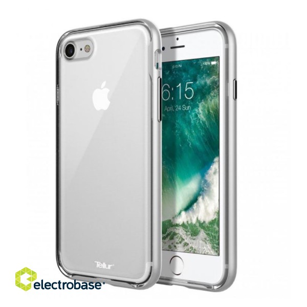 Tellur Cover Premium Protector Fusion for iPhone 7 silver