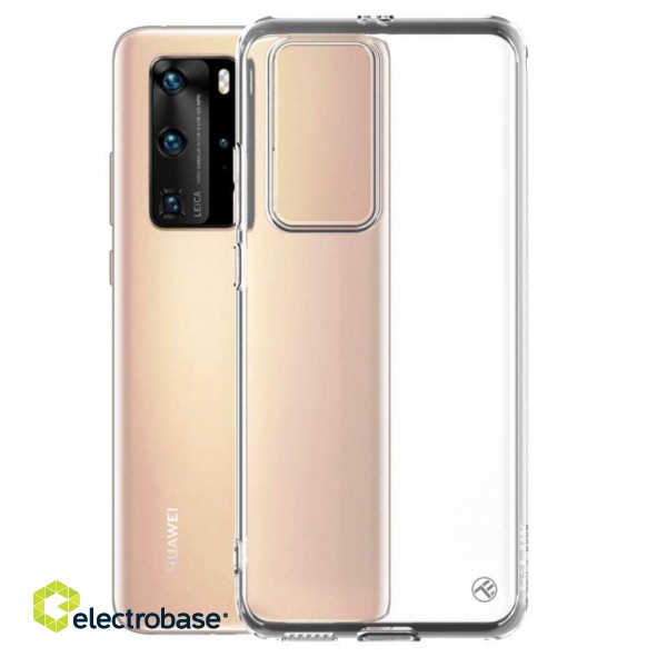 Tellur Cover Basic Silicone for Huawei P40 Pro transparent image 2