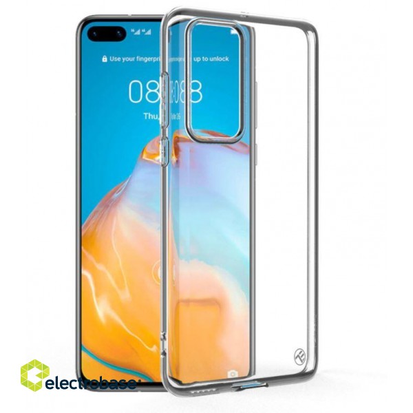 Tellur Cover Basic Silicone for Huawei P40 transparent image 1