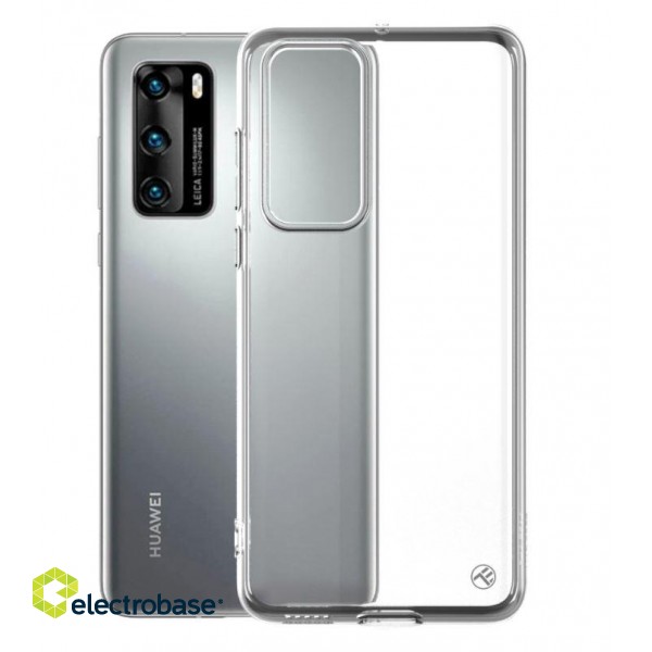 Tellur Cover Basic Silicone for Huawei P40 transparent image 2