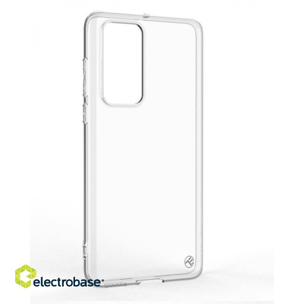 Tellur Cover Basic Silicone for Huawei P40 transparent image 3