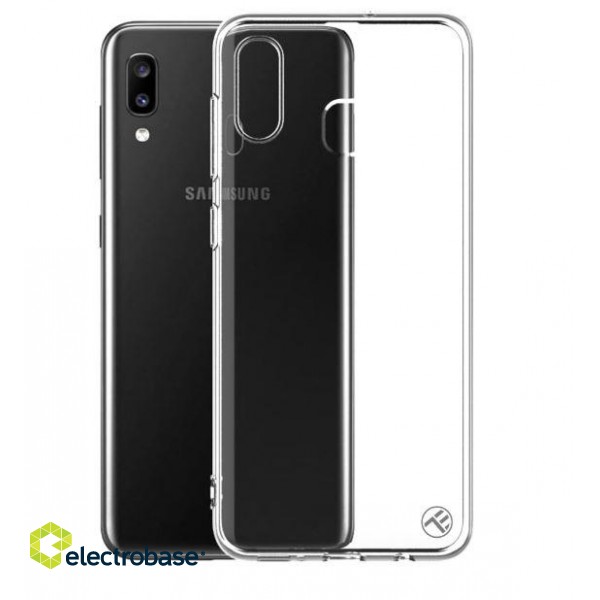 Tellur Cover Basic Silicone for Samsung Galaxy A20 transparent image 1