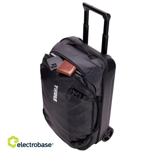 Thule 4985 Chasm Carry on Wheeled Duffel Bag 40L Black image 4