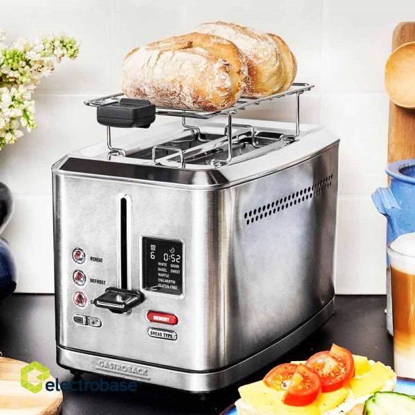 Gastroback 42395 Design Toaster Digital 2S фото 3