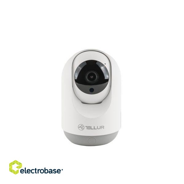 Tellur Smart WiFi Indoor Camera 3MP, UltraHD, Autotracking, PTZ white image 2