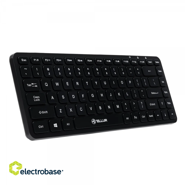 Tellur Mini Wireless Keyboard Black фото 2