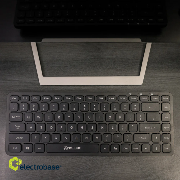 Tellur Mini Wireless Keyboard Black фото 6