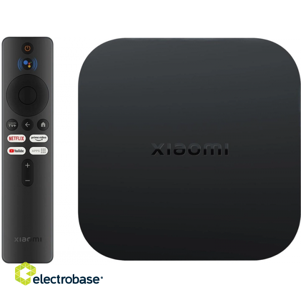 Xiaomi Mi TV Box S (2nd Gen) Black (MDZ-28-AA) paveikslėlis 1