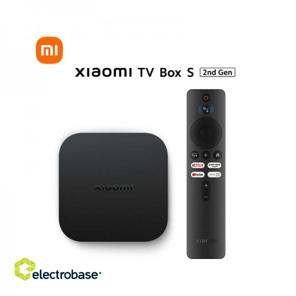 Xiaomi Mi TV Box S (2nd Gen) Black (MDZ-28-AA) paveikslėlis 6