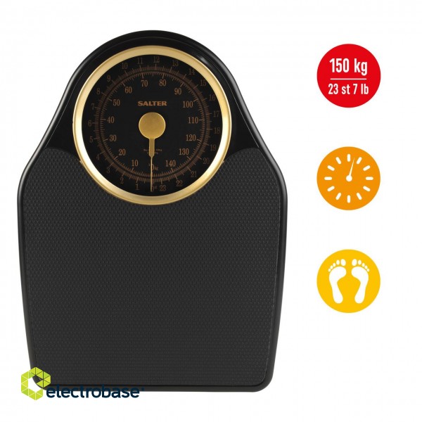 Salter 145 RGFEU16 Doctor Style Mechanical Bathroom Scale, Gold/Rose Gold paveikslėlis 5