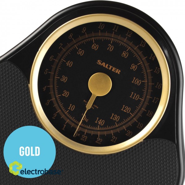 Salter 145 RGFEU16 Doctor Style Mechanical Bathroom Scale, Gold/Rose Gold paveikslėlis 7