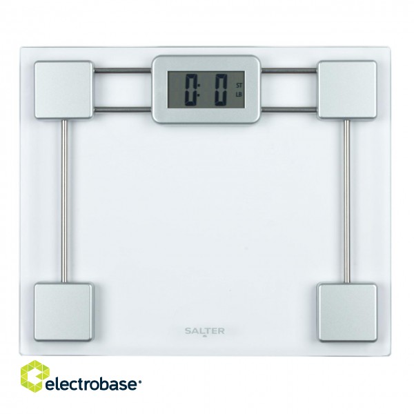 Salter 9081 SV3RFTE Glass Electronic Bathroom Scale image 1