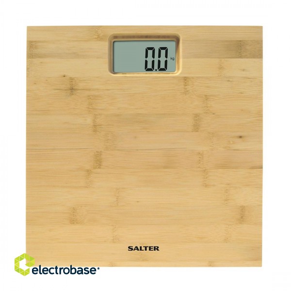 Salter 9086 WD3R Bamboo Electronic Personal Scale image 2