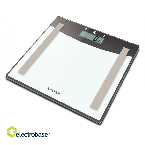 Salter 9137 SVWH3R Silver White Glass Analyser Scale image 1