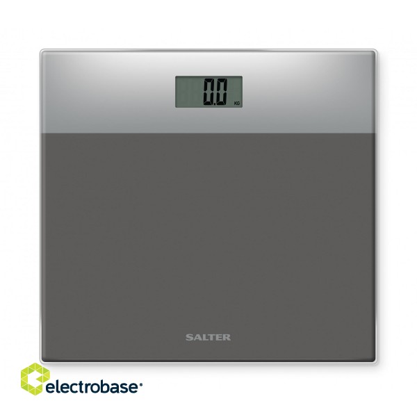 Salter 9206 SVSV3R Digital Bathroom Scales Glass - Silver paveikslėlis 2