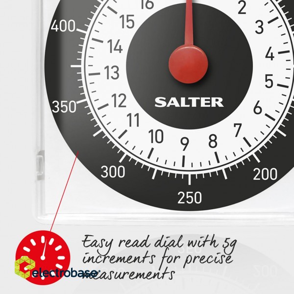 Salter 022 WHDR Dietary Mechanical Kitchen Scale paveikslėlis 5