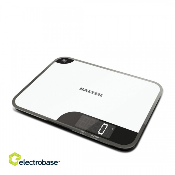 Salter 1064 WHDREU16 Mini-Max 5kg Digital Kitchen Scale - White image 1