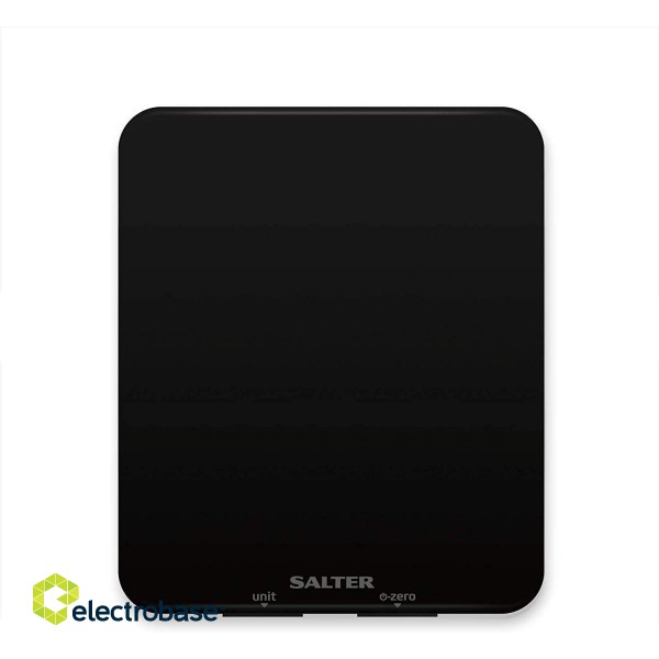 Salter 1180 BKDR Phantom Digital Kitchen Scale - Black paveikslėlis 2