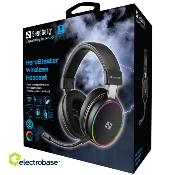 Sandberg 126-42 HeroBlaster Wireless Headset image 6